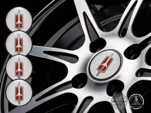 Oldsmobile Emblema de Rueda Edición Pegatinas de Cúpula Premium
